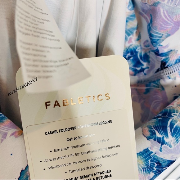 Fabletics Cashel Foldover PureLuxe Legging Size XS - Picture 12 of 16